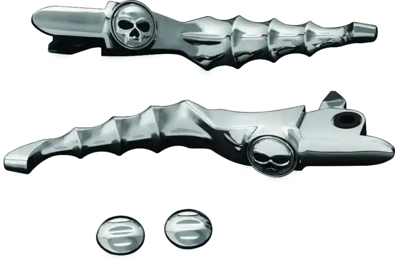 Warranty Included Kuryakyn Zombie Levers 14-16 Touring Chrome