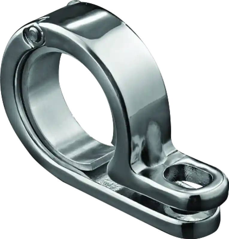 Authentic Kuryakyn P-Clamp 7/8-1in P-Clamp Chrome