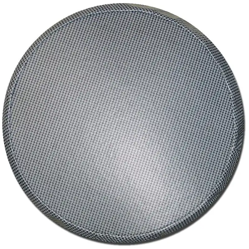 1962/76 CHRYSLER SPARE TIRE COVER - 14"-15" HOUNDSTOOTH Free Returns