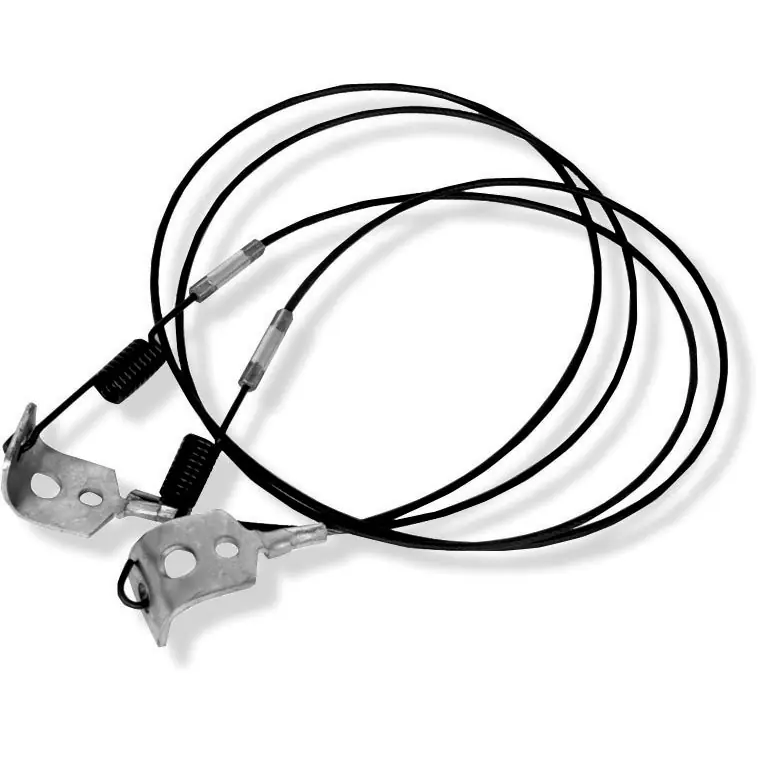 1967-1969 CHEVROLET CAMARO/PONTIAC FIREBIRD/1969 PONTIAC TRANS AM TOP HOLD CABLES,67/69 CNV TOP HOLD DOWN CABLES While Supplies Last