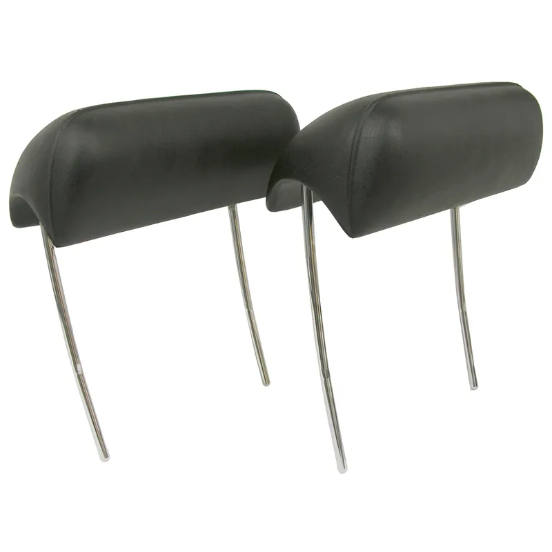 1966/1967 BKT SEAT HEADREST - BLK,66/67 BKT SEAT HEADRESTS - BLK Budget