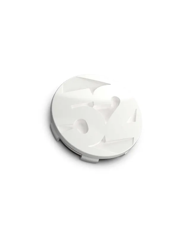 While Supplies Last fifteen52 65mm Snap In Center Cap Single for Rally Sport and MX Wheels - Rally White (Gloss White)