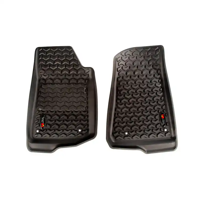 Next Day Delivery Rugged Ridge Floor Liner Front Black 2018-2020 Jeep Wrangler 2020 Gladiator JL / JT