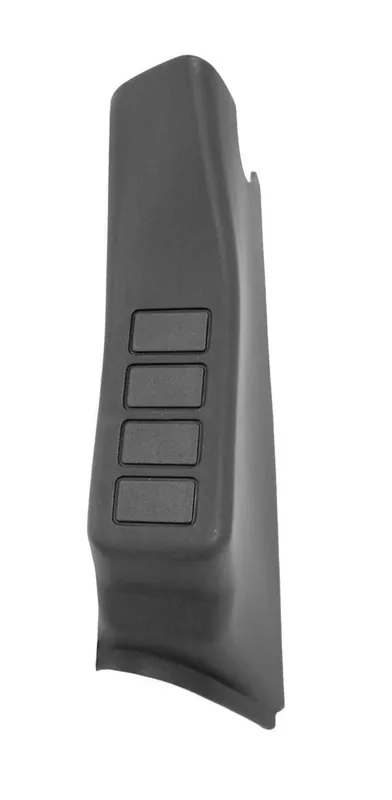 Rugged Ridge A-Pillar 4 Switch Pod Black LHD 07-10 Jeep Wrangler JK Premium