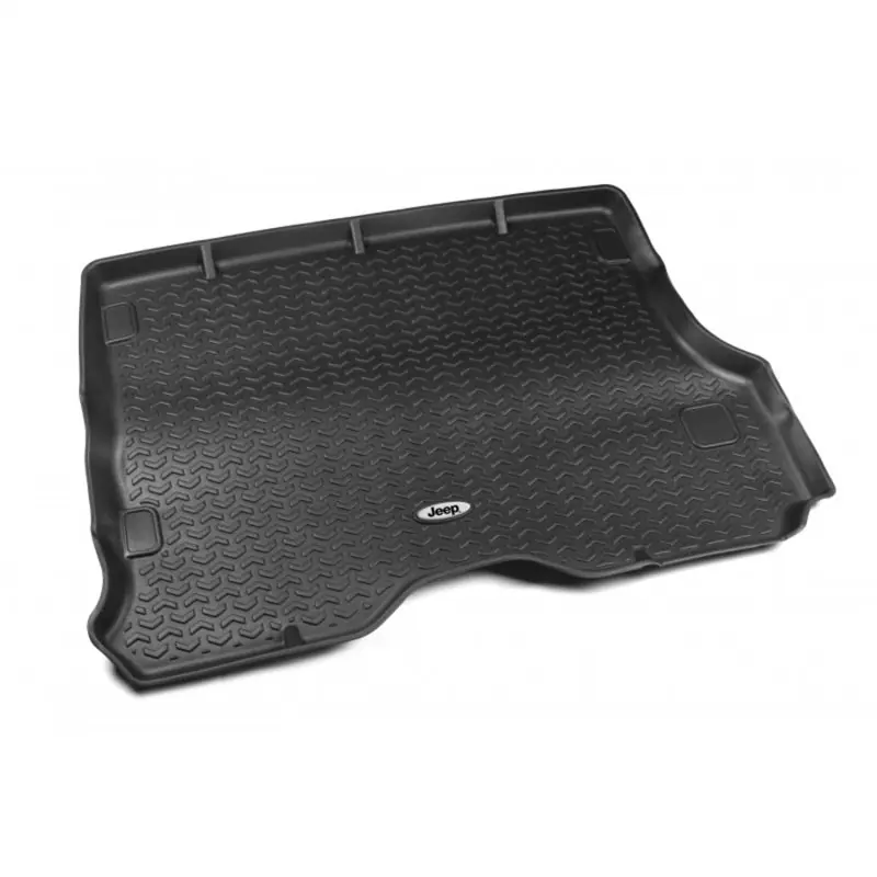 Rugged Ridge Floor Liner Cargo Black 1984-2001 Jeep Logo Cherokee XJ Trending