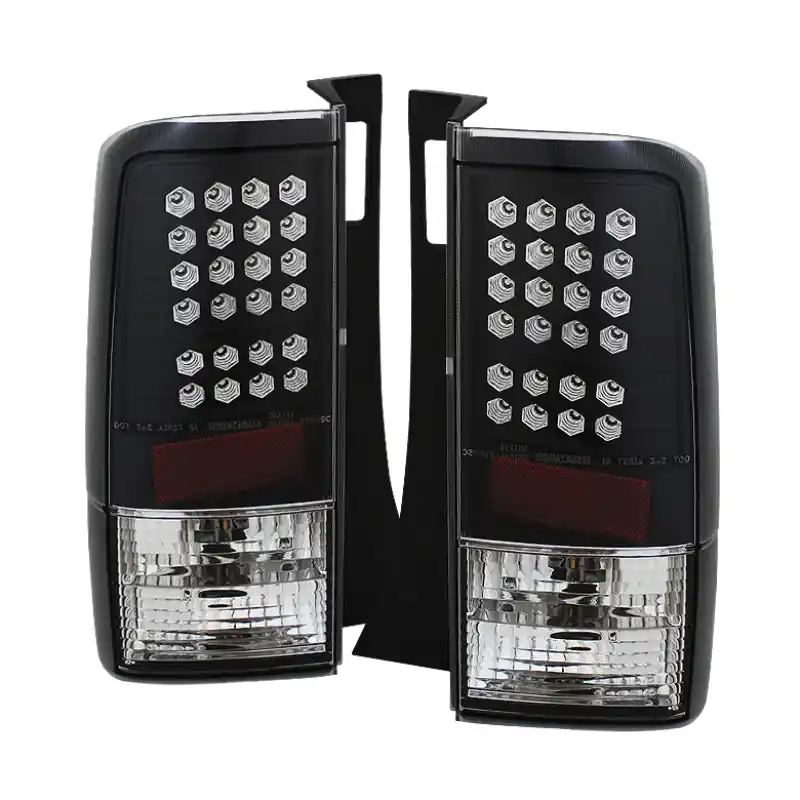 Spyder Scion XB 03-07 LED Tail Lights Black ALT-YD-TSXB03-LED-BK Final Sale