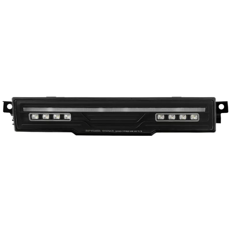 Best Price Spyder Apex 22-24 Toyota GR86/BRZ LED Rear Bumper Light w/ Fog Light - Blk (ALT-YD-TGR8622RRL-GR-BK)