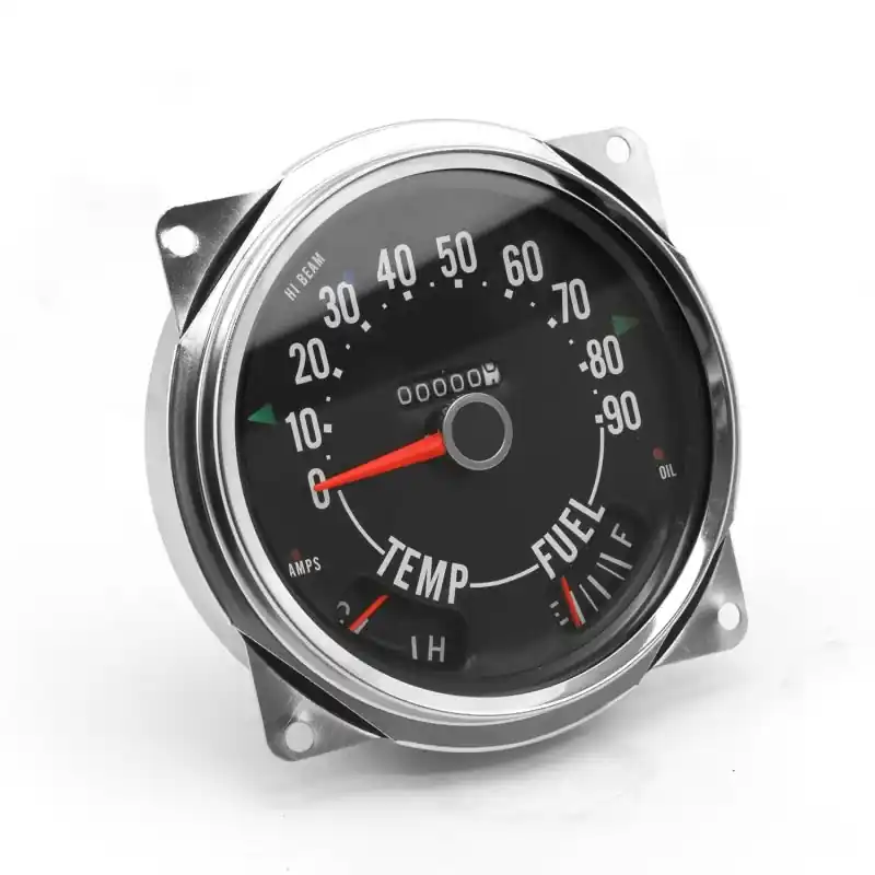 Omix Replace Speedometer Cluster Asse 0-90 MPH 55-75 CJ Special Discount