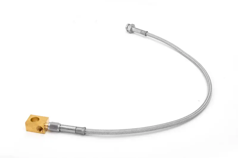 Limited Edition Rugged Ridge Rear Brake Hose Braided SS 87-95 Jeep Wrangler YJ